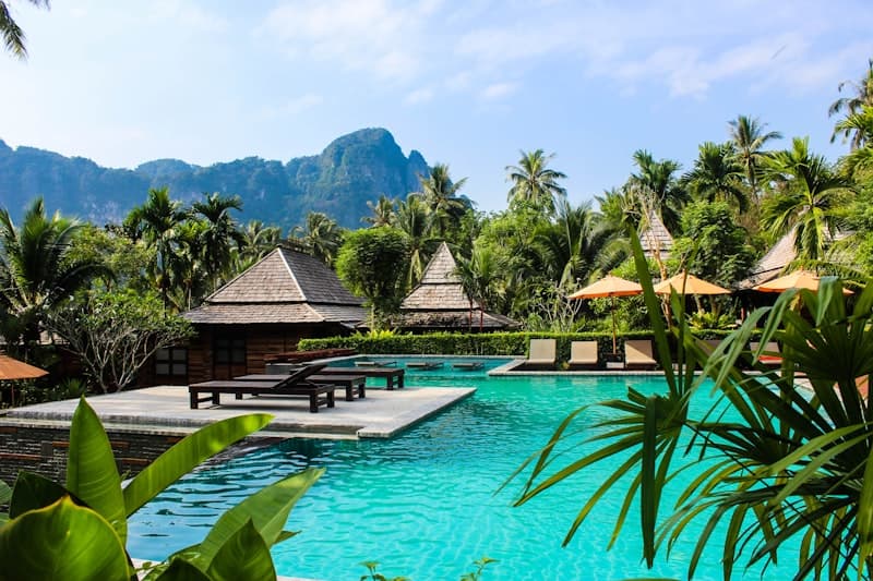 Garden Pool Villa with tropical pool